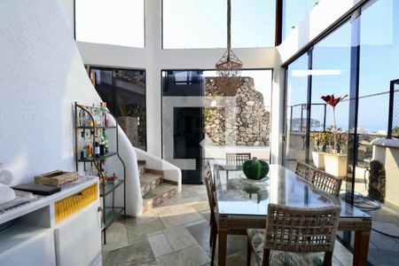 Sala de apartamento para alugar com 4 quartos, 400m² em Balneario Cidade Atlantica, Guarujá