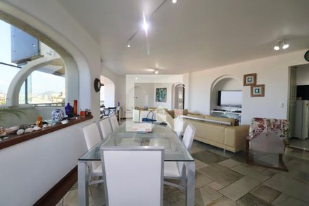 Sala de apartamento para alugar com 4 quartos, 400m² em Balneario Cidade Atlantica, Guarujá