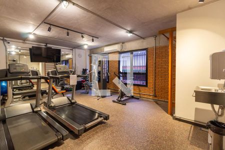 Área comum - Academia de apartamento para alugar com 2 quartos, 109m² em Cerqueira César, São Paulo