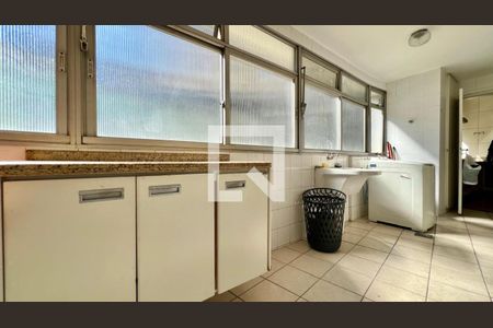 Área de Serviço de apartamento para alugar com 4 quartos, 320m² em Lourdes, Belo Horizonte