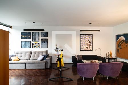 Sala de apartamento à venda com 3 quartos, 250m² em Jardim Paulista, São Paulo