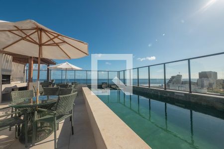 Área comum de apartamento para alugar com 1 quarto, 25m² em Ondina, Salvador