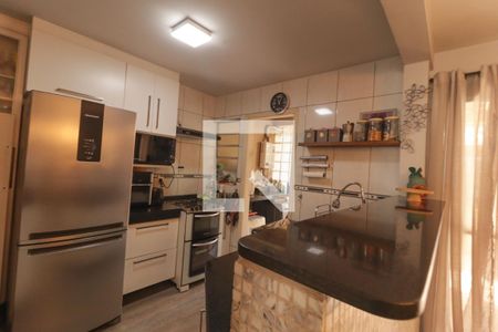Cozinha e Área de Serviço de casa de condomínio à venda com 3 quartos, 130m² em Vila Mafalda, Jundiaí