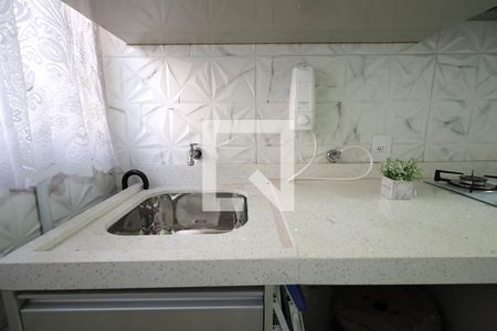 Cozinha e Área de Serviço de apartamento à venda com 2 quartos, 50m² em Cidade São Jorge, Santo André