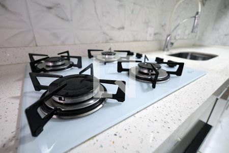 Cozinha e Área de Serviço de apartamento à venda com 2 quartos, 50m² em Cidade São Jorge, Santo André