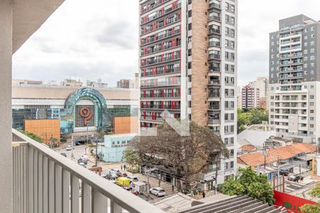 Sacada do Studio de kitnet/studio à venda com 1 quarto, 24m² em Indianópolis, São Paulo