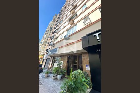 Fachada de apartamento para alugar com 0 quarto, 27m² em Copacabana, Rio de Janeiro