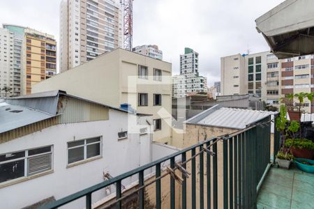 Varanda dos Quarto de apartamento à venda com 2 quartos, 57m² em Pinheiros, São Paulo