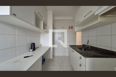 Cozinha de apartamento à venda com 2 quartos, 46m² em Jardim Utinga, Santo André