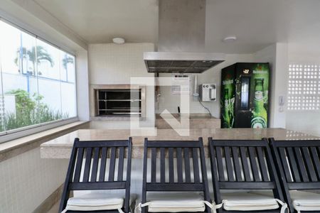 Área comum - Churrasqueira de apartamento para alugar com 2 quartos, 88m² em Vila Alzira, Guarujá