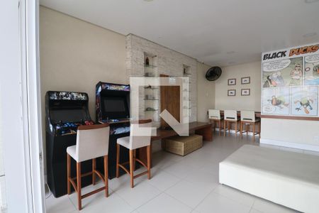 Área comum de apartamento para alugar com 2 quartos, 88m² em Vila Alzira, Guarujá