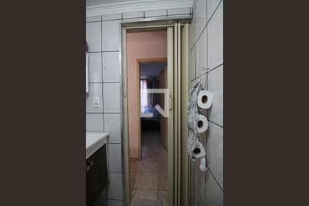 Banheiro Social de apartamento à venda com 2 quartos, 50m² em Vila Alves Dias, São Bernardo do Campo