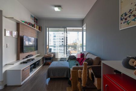 Sala de apartamento à venda com 1 quarto, 43m² em Vila Olímpia, São Paulo