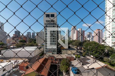 Vista da Sacada da Sala de apartamento à venda com 1 quarto, 43m² em Vila Olímpia, São Paulo
