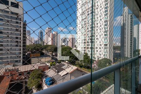 Sacada de apartamento à venda com 1 quarto, 43m² em Vila Olímpia, São Paulo