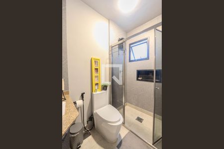 Banheiro de kitnet/studio para alugar com 1 quarto, 30m² em Bela Vista, São Paulo