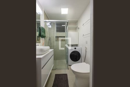 Banheiro de kitnet/studio à venda com 1 quarto, 40m² em Jardim Paulista, São Paulo