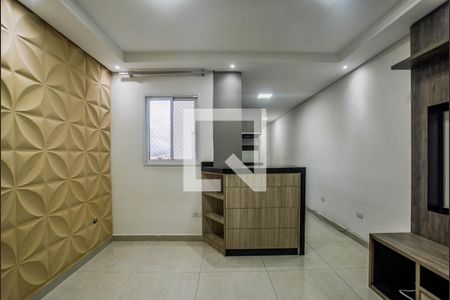 Sala de apartamento para alugar com 2 quartos, 110m² em Vila Camilópolis, Santo André