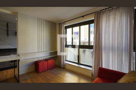 Sala de apartamento para alugar com 1 quarto, 40m² em Saco dos Limões, Florianópolis