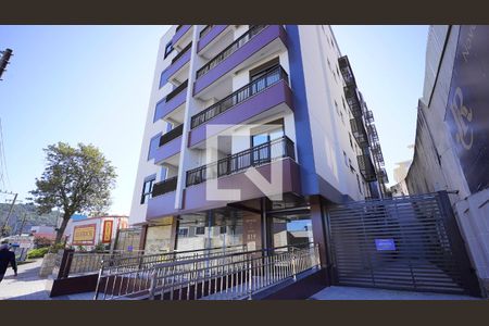 Fachada do Prédio de apartamento para alugar com 1 quarto, 40m² em Saco dos Limões, Florianópolis