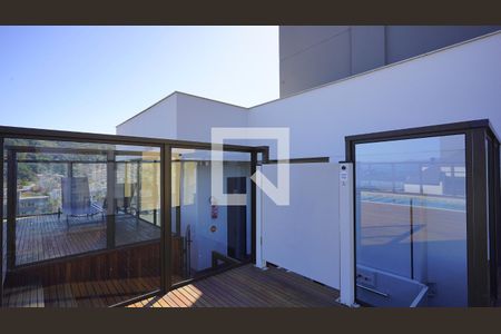 Área comum - Piscina elevador de apartamento para alugar com 1 quarto, 40m² em Saco dos Limões, Florianópolis
