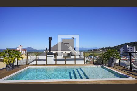 Área comum - Piscina de apartamento para alugar com 1 quarto, 40m² em Saco dos Limões, Florianópolis