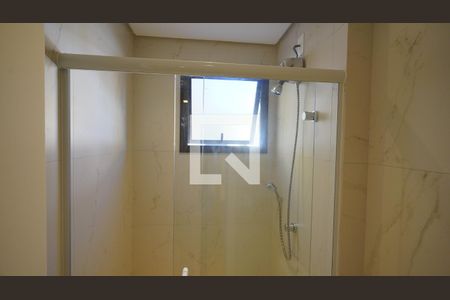 Banheiro Social de apartamento para alugar com 1 quarto, 40m² em Saco dos Limões, Florianópolis