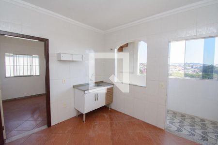 Cozinha de apartamento à venda com 2 quartos, 50m² em Fonte Grande, Contagem