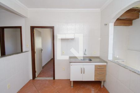 Cozinha de apartamento à venda com 2 quartos, 50m² em Fonte Grande, Contagem