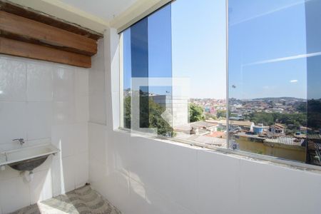 Área de Serviço de apartamento à venda com 2 quartos, 50m² em Fonte Grande, Contagem