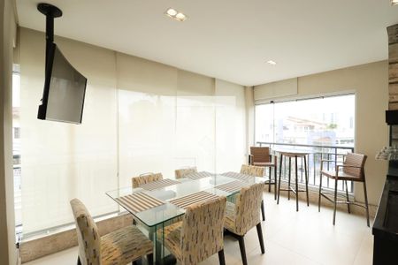 Varanda Gourmet de apartamento à venda com 3 quartos, 146m² em Jardim São Paulo, São Paulo