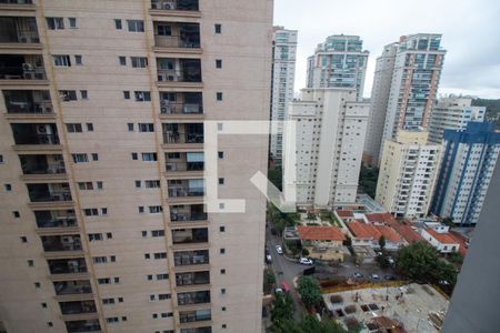Vista da Varanda do Studio de kitnet/studio para alugar com 1 quarto, 26m² em Brooklin, São Paulo