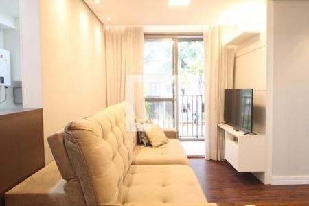 Sala de apartamento à venda com 2 quartos, 46m² em Usina Piratininga, São Paulo