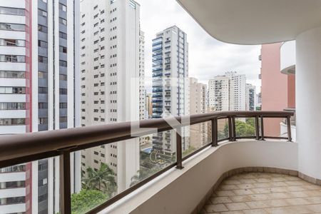 Varanda da Sala de apartamento à venda com 2 quartos, 135m² em Indianópolis, São Paulo