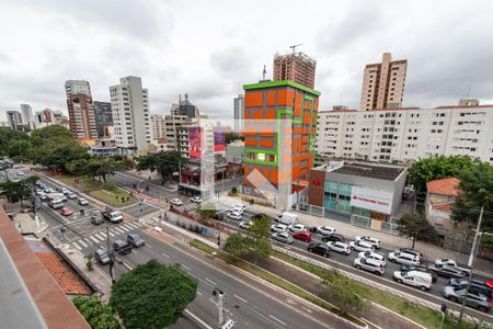 Vista da varanda de kitnet/studio para alugar com 1 quarto, 26m² em Vila Mariana, São Paulo