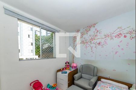Quarto  de apartamento à venda com 2 quartos, 62m² em Buritis, Belo Horizonte