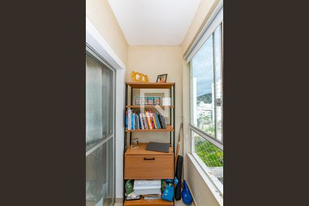 Varanda da Sala de apartamento à venda com 2 quartos, 62m² em Buritis, Belo Horizonte