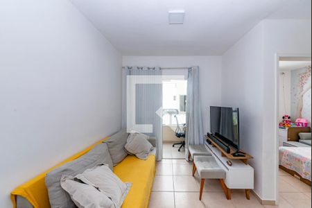 Sala de apartamento à venda com 2 quartos, 62m² em Buritis, Belo Horizonte