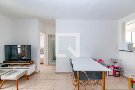 Sala de apartamento à venda com 2 quartos, 62m² em Buritis, Belo Horizonte