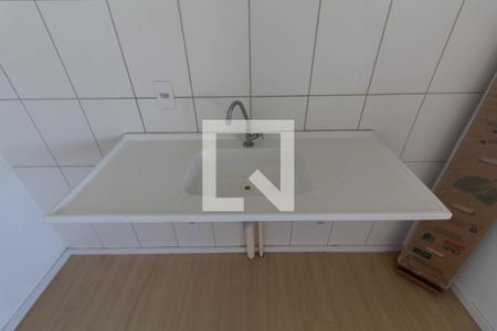 Sala/Cozinha de apartamento à venda com 1 quarto, 27m² em Vila Campanela, São Paulo