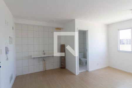 Sala/Cozinha de apartamento à venda com 1 quarto, 27m² em Vila Campanela, São Paulo