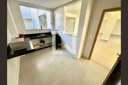 Área comum - Salão de festas de apartamento à venda com 3 quartos, 106m² em Jaraguá, Belo Horizonte