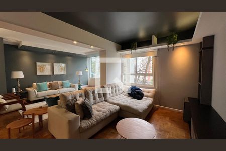 Sala de TV de apartamento à venda com 2 quartos, 112m² em Jardim Paulista, São Paulo