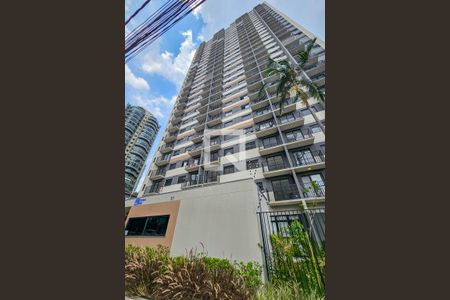 Fachada de apartamento para alugar com 1 quarto, 27m² em Campo Belo, São Paulo