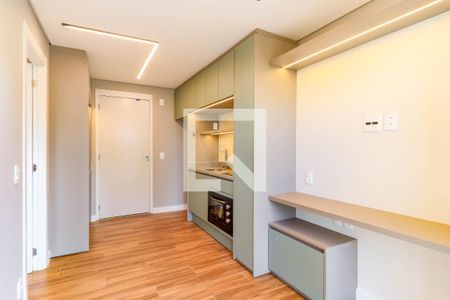 Sala de apartamento para alugar com 1 quarto, 27m² em Campo Belo, São Paulo