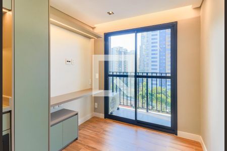 Sala de apartamento para alugar com 1 quarto, 27m² em Campo Belo, São Paulo
