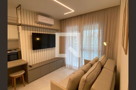 Sala de apartamento para alugar com 1 quarto, 47m² em Santa Ifigênia, São Paulo