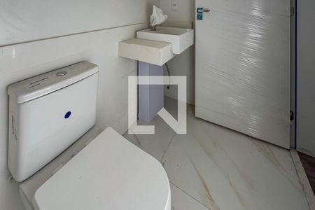 Banheiro da Suíte de apartamento à venda com 3 quartos, 150m² em Sagrada Família, Belo Horizonte