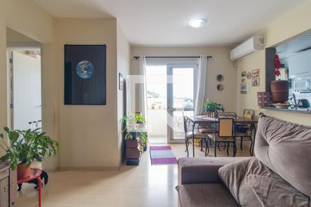 Sala de apartamento à venda com 3 quartos, 71m² em Cavalhada, Porto Alegre