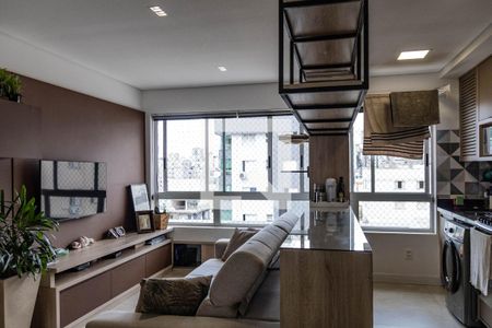 Sala de apartamento à venda com 2 quartos, 68m² em Luxemburgo, Belo Horizonte